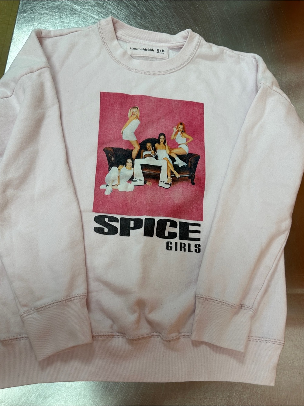 Girls Abercrombie Kids Spice Girls Sweatshirt Size Large (Kids)